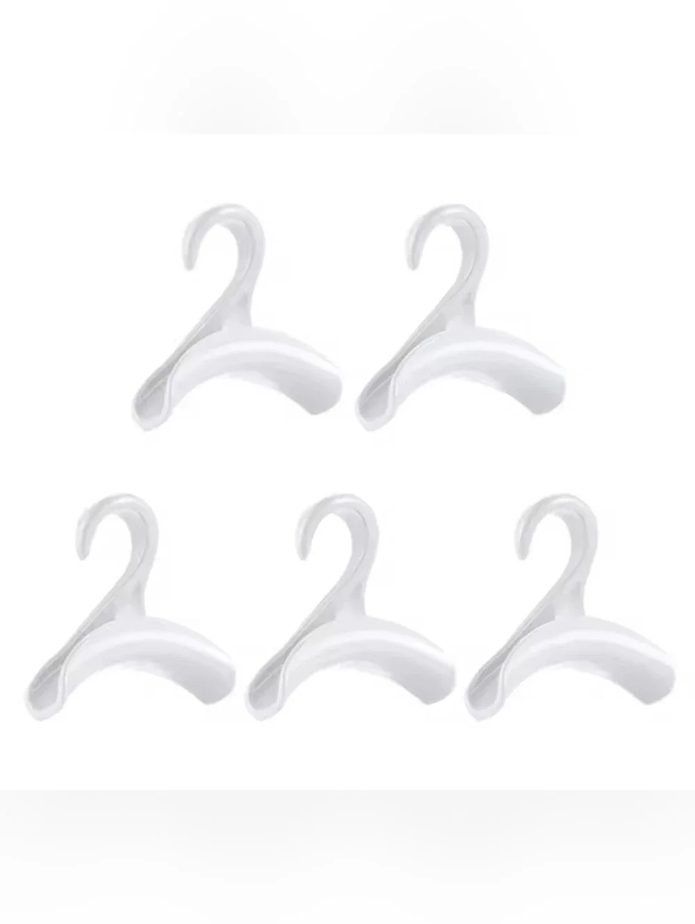 Bag hangers set of 5 "WHITE" - Picture 4 of 5